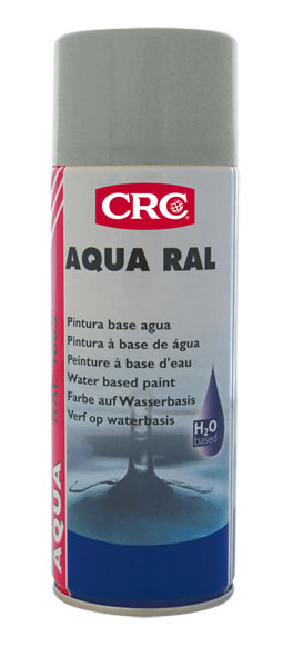 Aqua Ral 7001 cinza prata, 400ml: Tinta de secagem rápida e flexivel e resistente aos raios UV I CRC