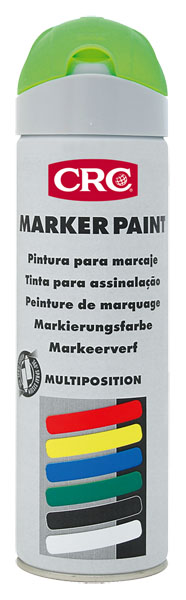 Marker Paint Verde 500ml: Tinta de marcação temporária à base de resinas acrílicas I CRC