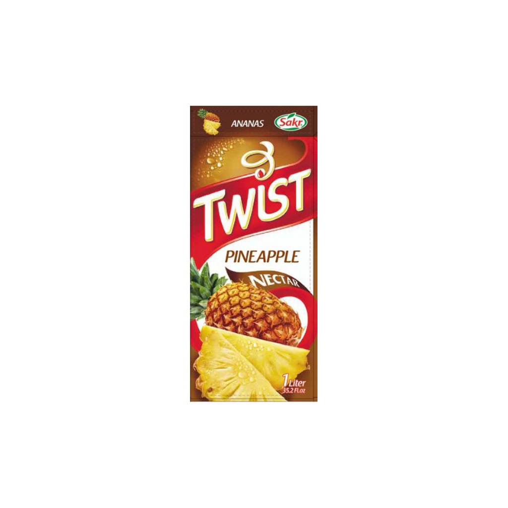 PINEAPPLE DRINK 12X1LT TWIST