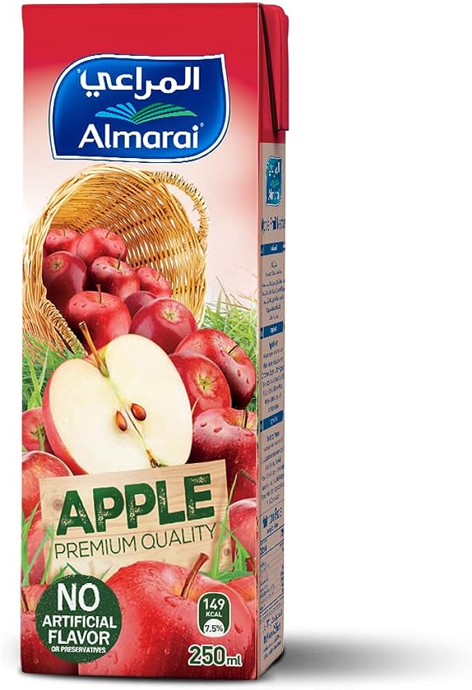 APPLE JUICE 12X1LT  ALMARAI