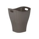 Papeleira sem tampa I Cinza I 8 litros