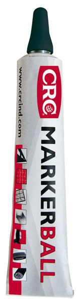 Marker Ball Preto: Caneta multisos de marcaçã de ponta de esfera I CRC