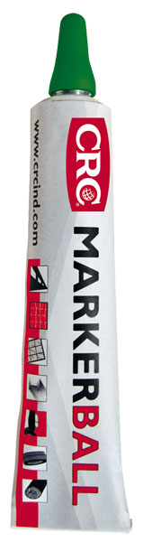 Marker Ball Verde: Caneta de marcação de tinta acrílica I CRC