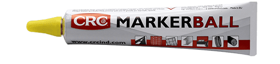 Marker Ball, Amarelo : Caneta multiusos de tinta acrílica I CRC