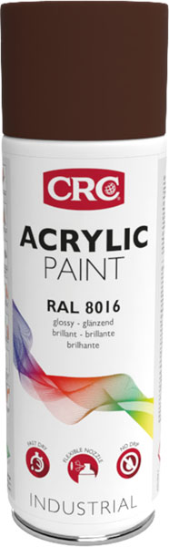 Marker Paint 8016 Castanho 400ml: Tinta que protege a superfície e dá uma cor intensa I CRC