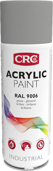 Marker Paint 9006 Aluminio 400ml:Tinta que protege a superfície e dá uma cor intensa I CRC