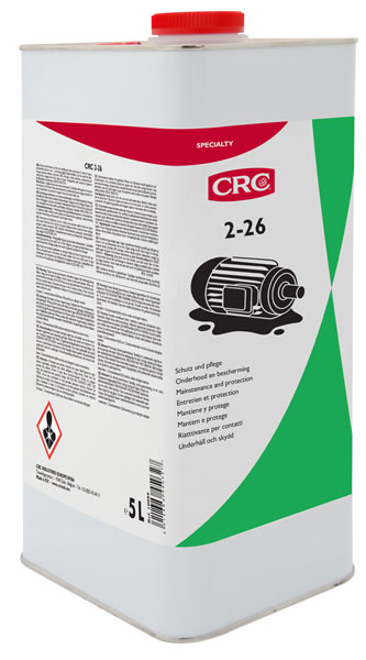 2-26 5 litros: Lubrificante multiusos e produto de proteção anticorrosão evita avarias elétricas I CRC
