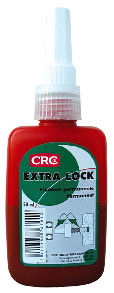 Extra Lock 50ml: Bloqueador de roscas elevada resistência I CRC