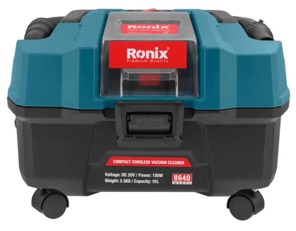 Aspirador  bateria 15 litros I 150W I modelo 8640 I RONIX