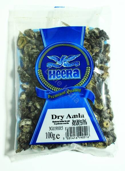 DRY AMLA WHOLE 20X100G HEERA