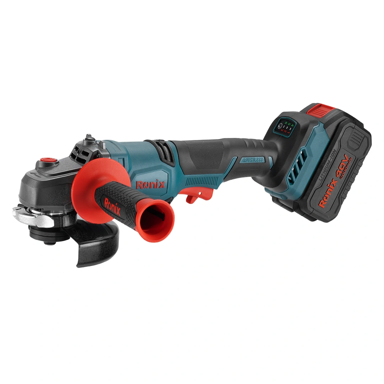 Rebarbadora a bateria sem escovas 125mm I Bateria: 40V I 3000 a 8500 RPM I modelo: Brushless 8901-40V I RONIX