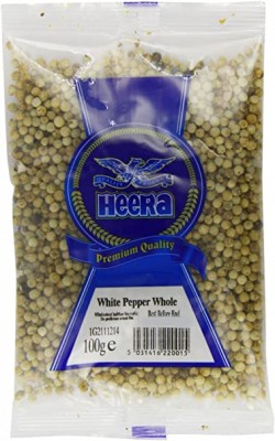 WHITE PEPPER WHOLE 20X100G HEERA