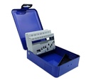 Caixa metálica vazia para brocas I modelo: M10 Leer I Capacidade 19 brocas Ø 1,0 – 10,0 mm x 0,5 mm