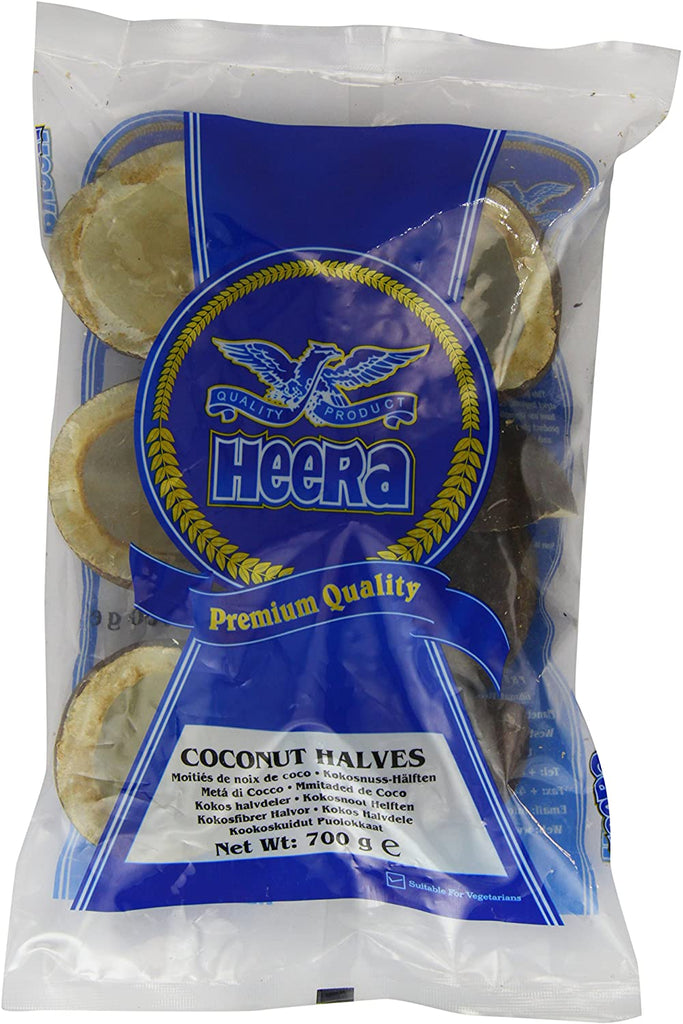 DRY COCONUT HALVES 10X300G HEERA