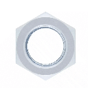 Porca sextavada DIN 934-8 I rosca métrica I zincada W 1 I Ø M8