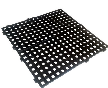 [P2639] Tela PVC modular, 300x300x15mm - Preto