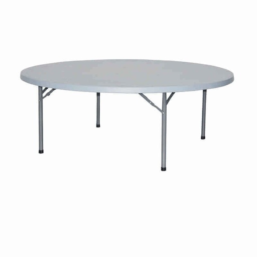 [P2687] Mesa BASIC Redonda 180 cm Ø x 74 cm HDPE (cópia)