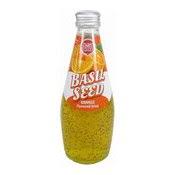 [B100014] BASIL SEEDS DRINK ORANGE 24X290ML HEERA