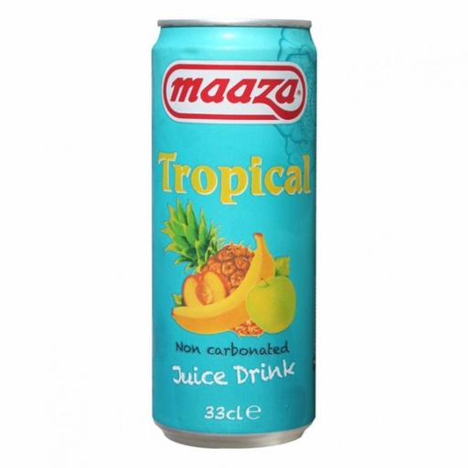 [B100018] TROPICAL DRINK 24X330ML MAAZA