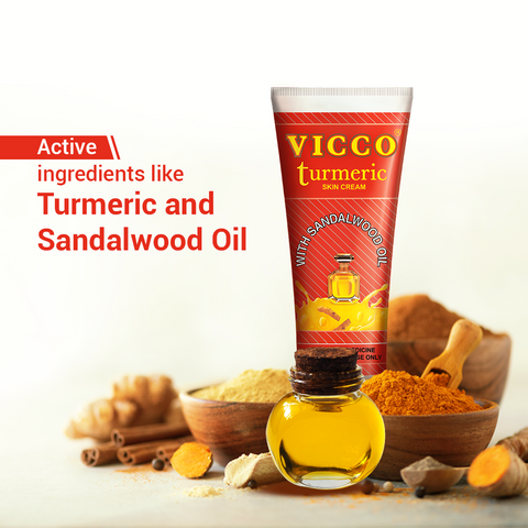 [C200005] VICCO TURMERIC AYURVEDIC CREAM 70G 