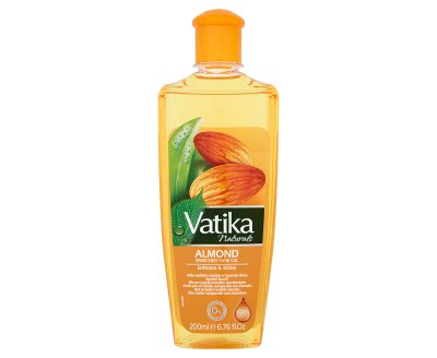 [C200046] ALMOND HAIR OIL 6X200ML VATIKA