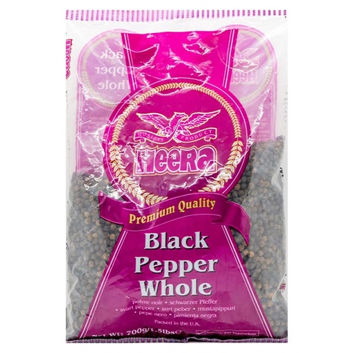 [E100090] BLACK PEPPER WHOLE 10X300G HEERA