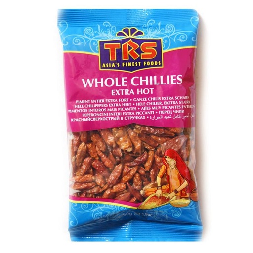 [E100109] CHILLI WHOLE EXT HOT 20X50G TRS