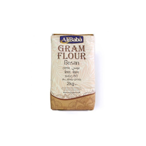 [F100016] GRAM FLOUR 6X2KG ALI BABA