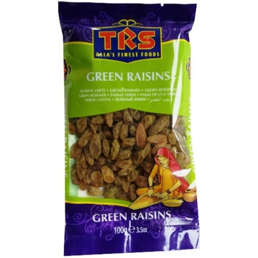 [FS100039] GREEN RAISIN 20X100G TRS