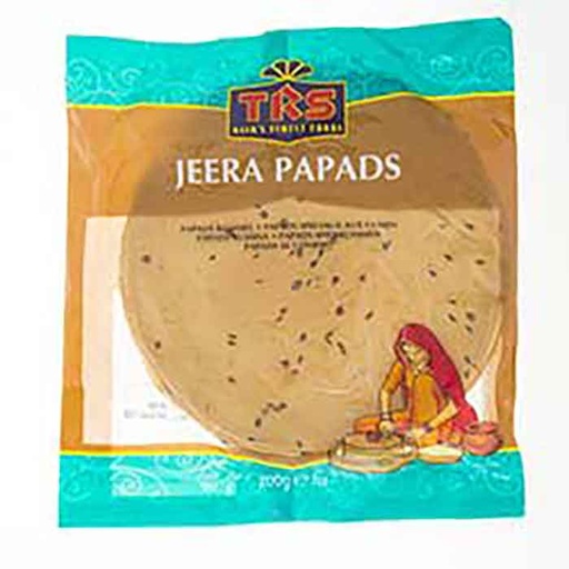 [P100016] JEERA PAPAD 40x200g TRS