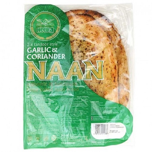 [PC100011] GARLIC CORIANDER NAAN 2PC HEERA