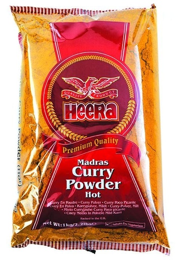 [TP100071] CURRY PWD HOT (CARIL) 10X400G HEERA