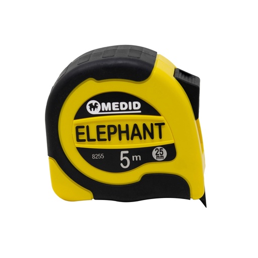 [MEDID006108-8255] Fita métrica bimaterial MEDID, Linha Elephant, 5 metros I MEDID