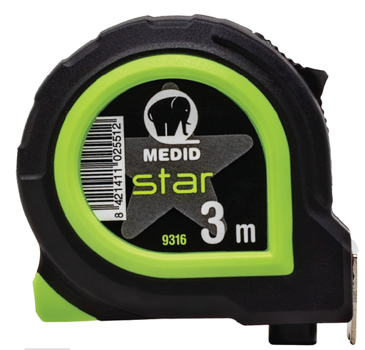 [MEDI006174-9316] Fita métrica MEDID, Linha FULL STAR, 3 metros I MEDID