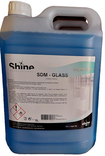 [QUI001140] SDM-Glass - Detergente Limpa vidros / Multiusos, 5 litros