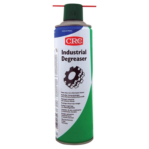 [CRC007749-1030109] Industrial Degreaser, 500 ml: Limpeza e desengordurante secagem rápida para equipamento mecânico I CRC