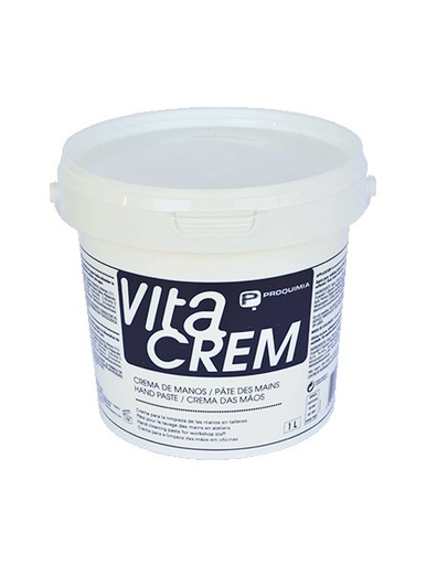 VITACREM - Detergente em creme abrasivo para lavagem de mãos, 1L