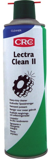 [CRC008891-1030624] Lectra Clean II, 500 ml: Produto de limpeza solvente com elevado ponto de inflamação para contaminantes pesados em peças mecânicas I CRC
