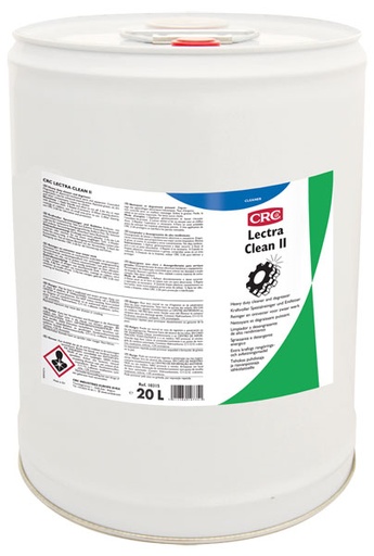 [CRC008893-1030106] Electra Clean II, 20 litros: Produto limpeza solvente com elevado ponto de inflamação para contaminantes pesados em peças mecânicas I CRC