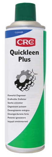 [CRC008894-1031499] Quickleen Plus, 500 ml: Mistura de solventes desengordurantes de secagem rápida e potente sem solventes clorados. Penetra e liberta a sujidade a fuligem e os contaminantes I CRC