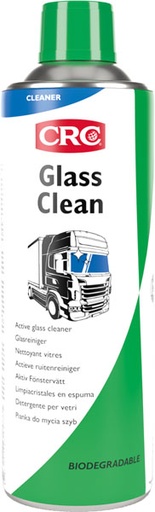 [CRC008934-1754388] Glass Clean 500Ml: Produto limpeza para para-brisas e vidros, remove toda sujidade da estrada, riscos óleo, resíduos de cola e matéria biológica I CRC