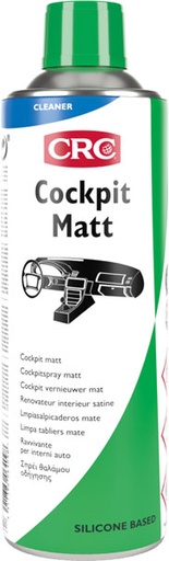 [CRC008935-1031785] Cockpit Shine 500Ml: Forma 1 barreira protetora contra o desbotamento e o endurecimento da cor causados pela penetração do ozono, raios U.V. e de oxigénio I CRC