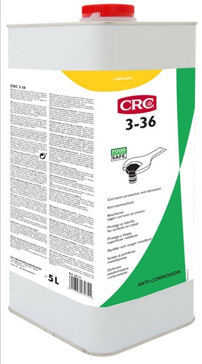 [CRC008950-1030018] 3-36, 5 litros: óleo de precisão de baixa viscosidade que proporciona uma película lubrificante fina e duradoura I CRC