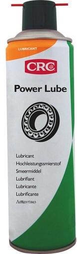 [CRC008956-1031601] Power Lube 500Ml: Lubrificante de alto desempenho com PTFE proporciona 1 proteção duradoura contra desgaste, fricção e corrosão I CRC