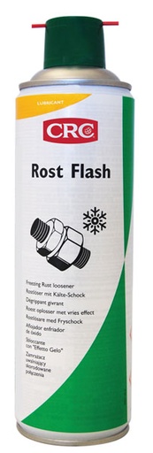 [CRC008972-1030164] Rost Flash, 500 ml: Desincrustante de ferrugem com efeito de choque de congelação I CRC