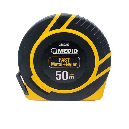 [MEDI008987-268050] Fita métrica FAST de metal + nylon, 50 metros I MEDID