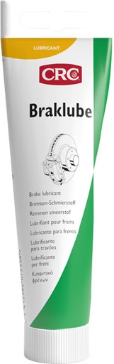 [CRC009040-1755885] Braklube 100ml : Pasta lubrificante p/ sistemas de travagem e peças de travão I CRC