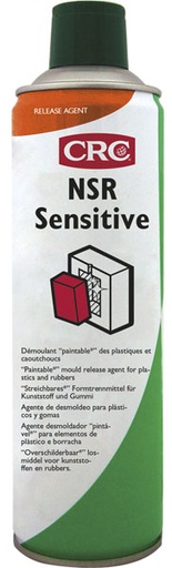 [CRCOO9086-1032095] NSR Sensitive, 500ml: Desmoldante sem silicone sem transferência para plásticos I CRC