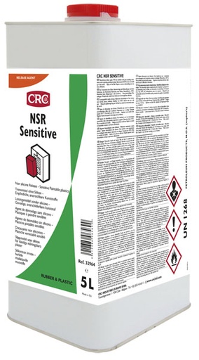 [CRC009087-1032102] NSR Sensitive 5lt: Desmoldante s/silicone s/transferência p/plásticos I CRC