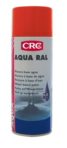 [CRC009193-1031301] Aqua Ral 3020 vermelho sinal, 400ml: Tinta de secagem rápida, resistente aos raios UV I CRC